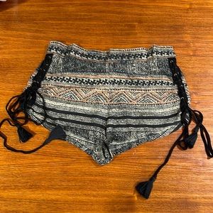 Cleobella lace side shorts